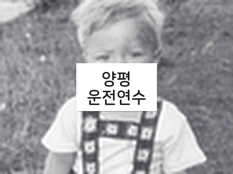 양평운전연수 후기