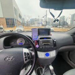 아이들 학교까지 운전 연습